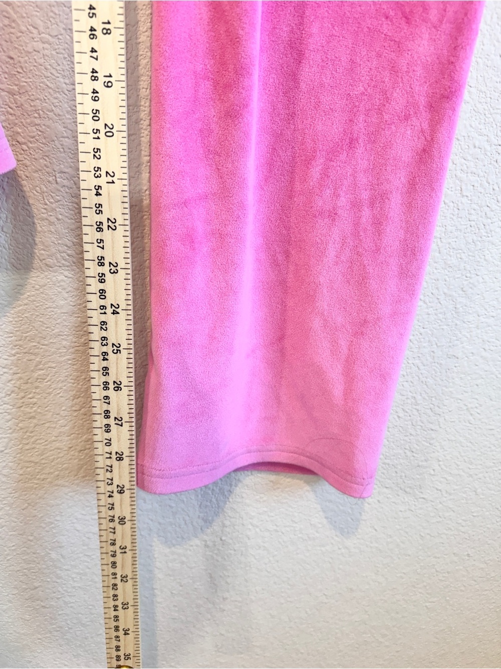 Juicy Couture Vintage Velour Lounge Pants Y2K McBling Barbiecore Pink M G63 - Picture 5 of 11